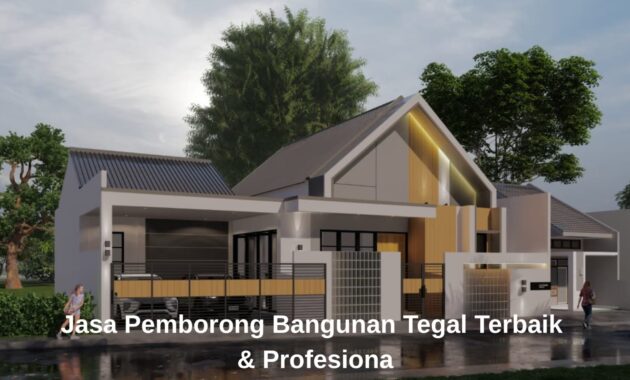 Proses pengerjaan proyek hunian oleh tim Pemborong bangunan Tegal dari Lestari Arsitek