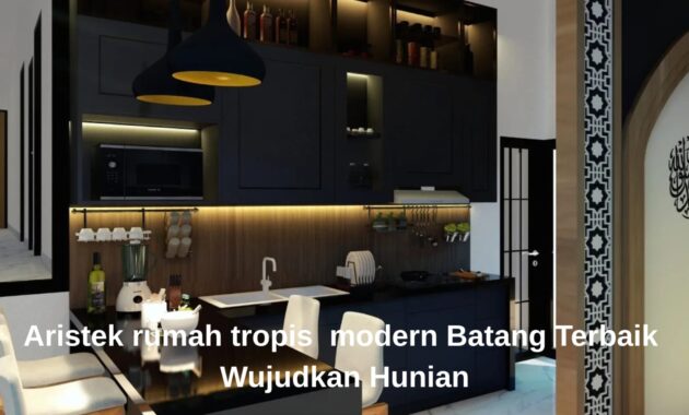 Proyek desain arsitek rumah tropis modern Batang oleh Lestari Arsitek